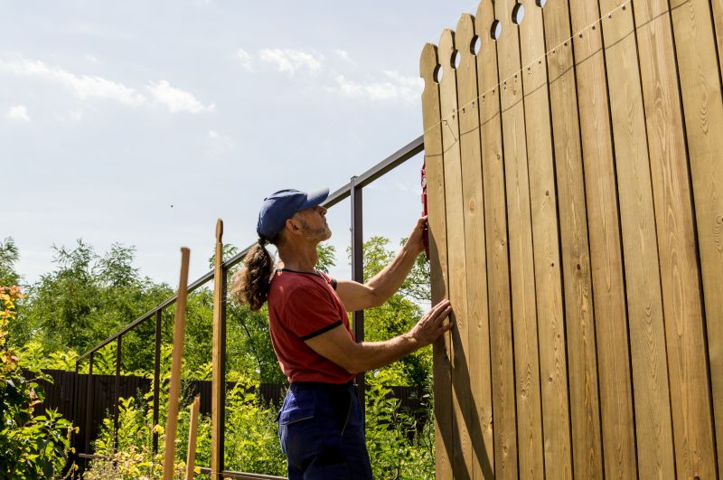 Wood Fence Staining Service