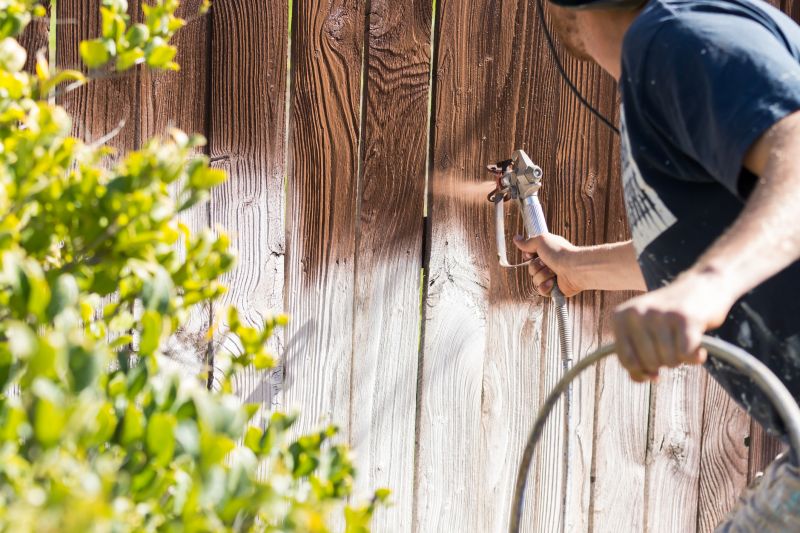 Wood Fence Staining Service